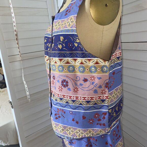 Vintage 1970s/1980s Vivaldi Jeanswear Vest Skirt Size Medium. Flawless USA Made - Picture 9 of 9